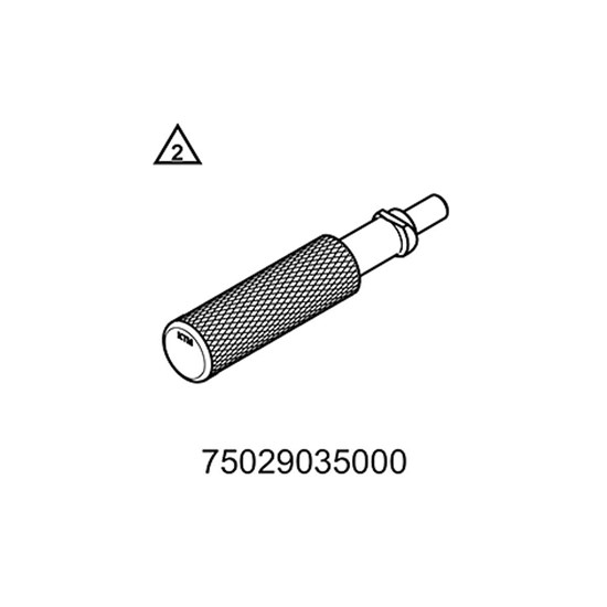 Imagen de Inserción de la grupilla del bulón del pistón