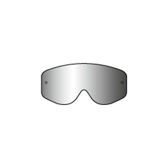 Imagen de RACING GOGGLES SINGLE LENS SILVER MIRROR