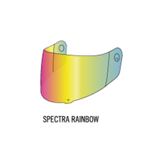 Imagen de X-SPIRIT III 3D VISOR SPECTRA RAINBOW